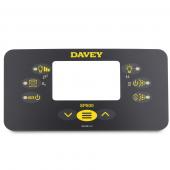 Overlay / Decal For Davey Spa-Quip / SpaPower SP800 Touchpad - Rectangular