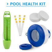 Pool Health Kit for Above Ground Pools / 2KG Chlorine Tablets