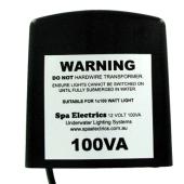 Spa Electrics 12v 100AV / 100W Pool Light Transformer