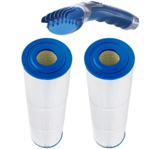 2 x Aquaswim CF50 Cartridge Filter Element + Free WaterWand