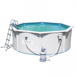 Bestway 3.6m x 1.2m Hydrium™ Round Steel Wall Pool with 530gal Sand Filter Pump - 56575