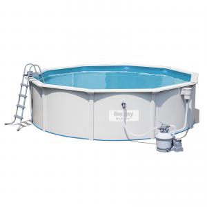 Bestway 4.6m x 1.2m Hydrium™ Round Steel Wall Pool with 1000gal Sand Filter Pump - 56385