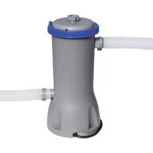 Bestway 4.88m x 3.05m x 1.07m Power Steel™ Oval Pool Set with 800gal Cartridge Filter - 56450