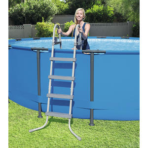 Bestway 5.49m x 1.22m Steel Pro MAX Frame Pool with 1500gal Cartridge Filter Pump - 56463