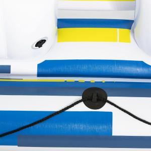 Bestway Inflatable Island Raft - Tropical Breeze - with Removable Drink Cooler & Sunshade - 43105